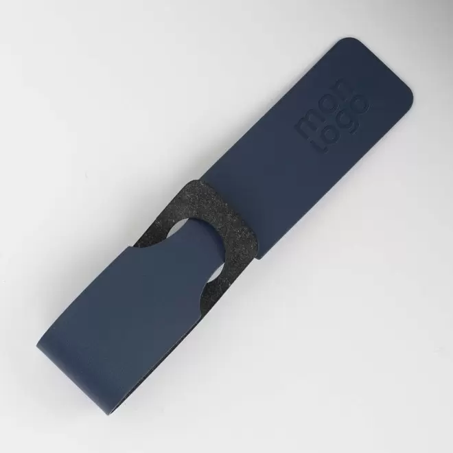 ETIQUETTE BAGAGES PERSONNALISEE MIF EN CUIR 'VINCENT'