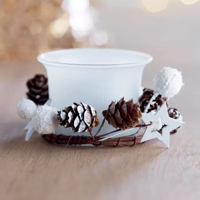 BOUGIE DECORATIVE PERSONNALISABLE 'KARRA'