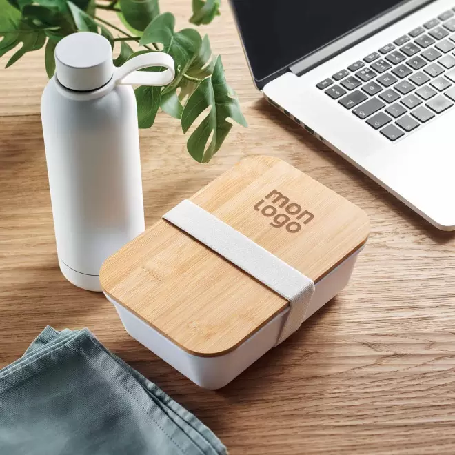 SET PERSONNALISABLE LUNCH BOX ET BOUTEILLE 'MYDY'