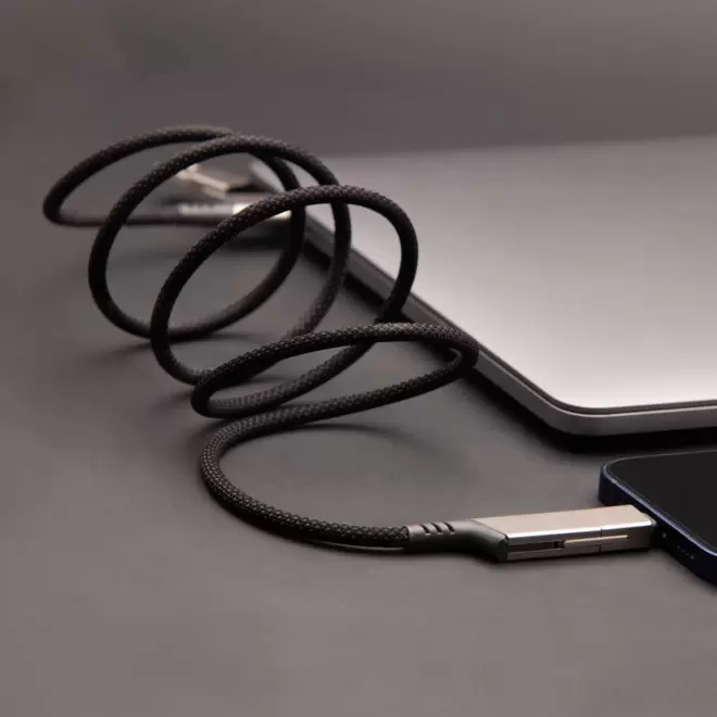 CABLE MAGNETIQUE PERSONNALISE 4 EN 1 100W 'MAGNETY'