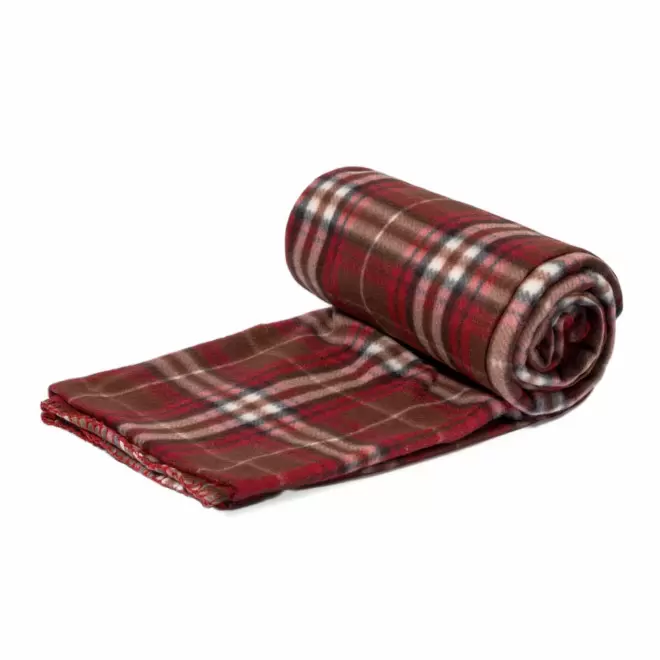 PLAID POLAIRE PERSONNALISABLE RPET 'DUNKELD' 200GR/M²