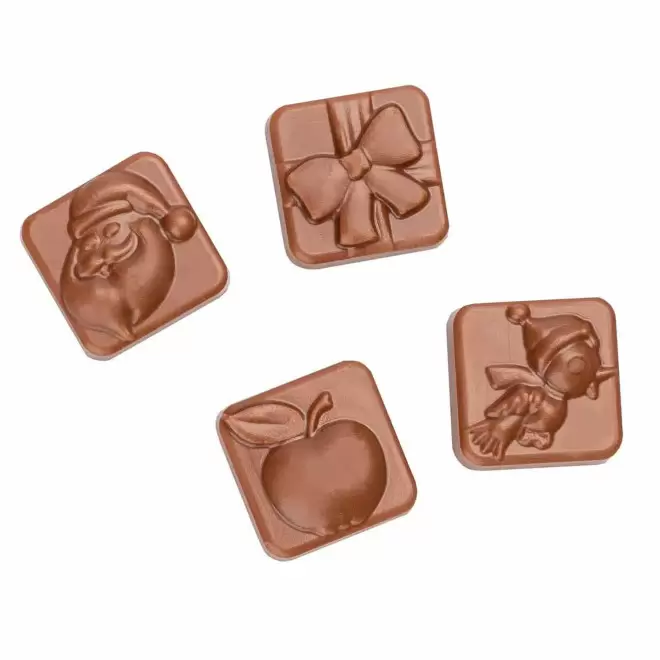 CALENDRIER DE L AVENT A LA FORME PERSONNALISABLE 'SMACKI'