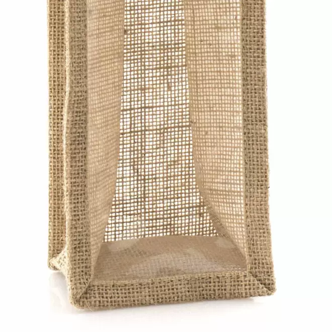 SAC BOUTEILLE EN JUTE PERSONNALISE 'NONYM'