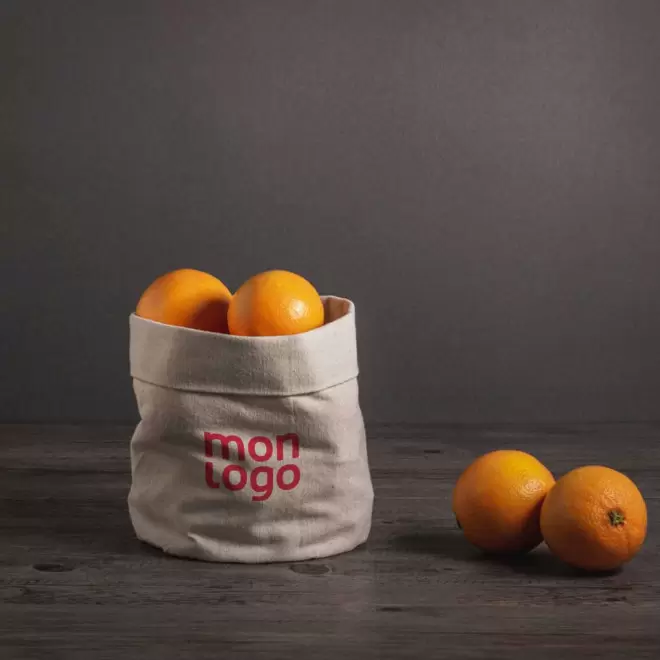 PANIERE A PAIN EN COTON  PERSONNALISABLE 'GUEGUETTE'