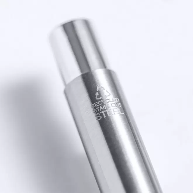 STYLO ACIER RECYCLE PERSONNALISABLE 'GRACIE'