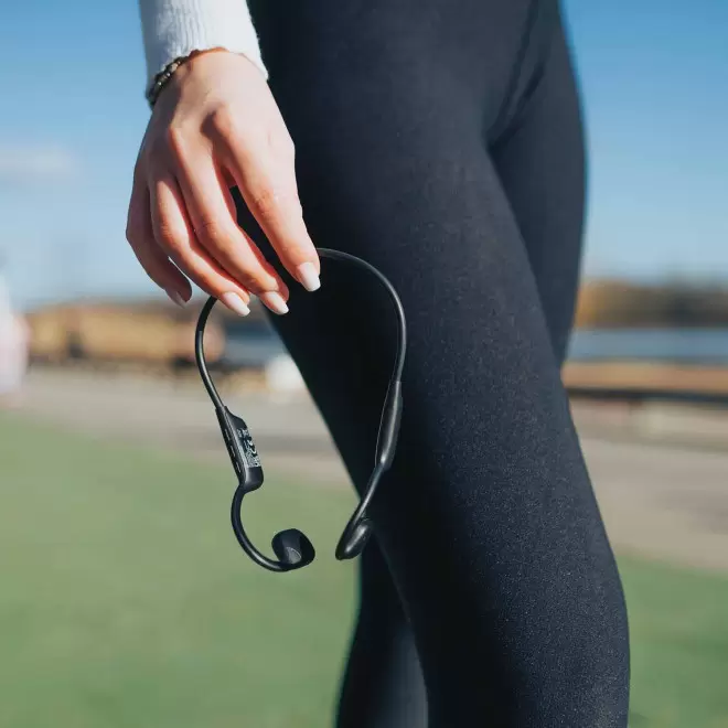 CASQUE A CONDUCTION OSSEUSE OPEN EAR PERSONNALISE 'RUNTEAM'