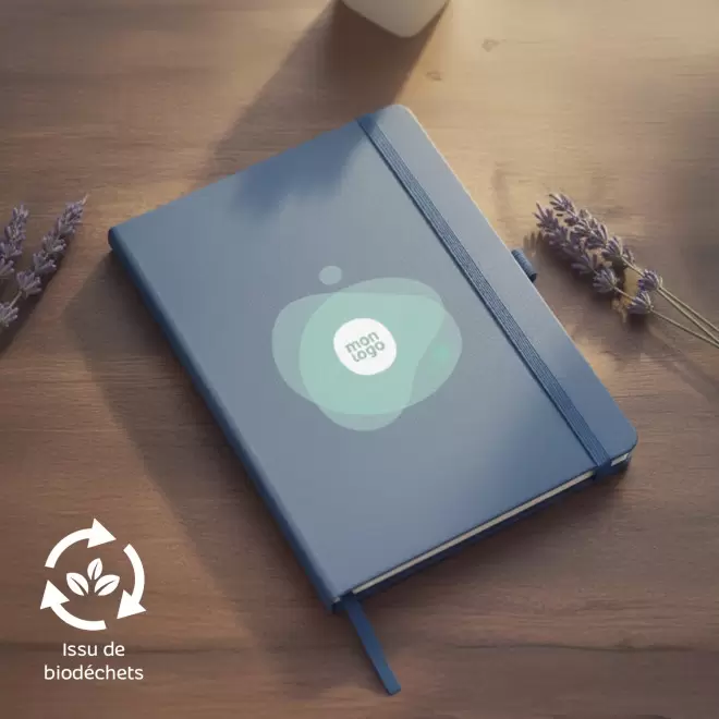 CARNET A5 PERSONNALISE BIODECHETS 'HORUBIO'