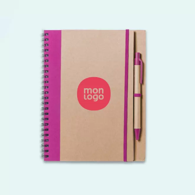 CARNET A SPIRALES NON LIGNE PERSONNALISABLE 'BIG RAMSES'