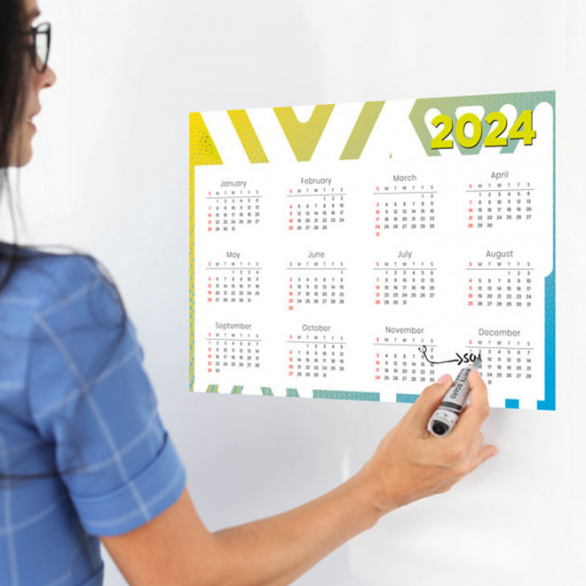 TABLEAU BLANC VELLEDA PERSONNALISABLE 'BOOMI'