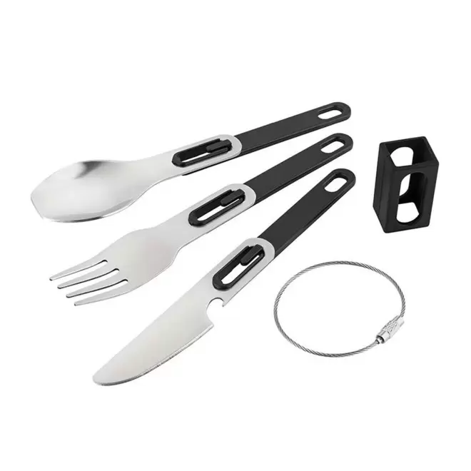 SET DE COUVERTS PLIABLE PERSONNALISE 'NOMADYS'