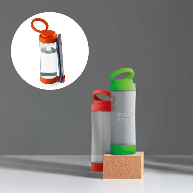 GOURDE PERSONNALISEE AVEC SUPPORT DE TELEPHONE 'TAQUA'