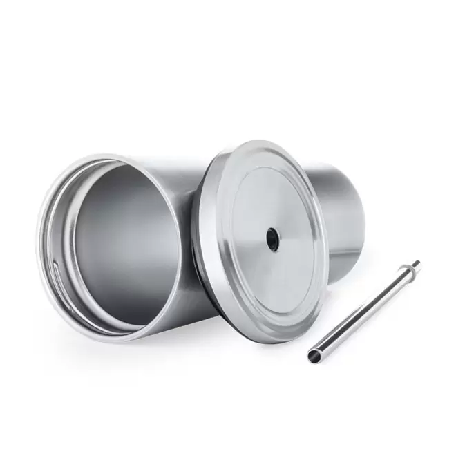 GOBELET ACIER AVEC PAILLE 600ML PERSONNALISABLE 'GODRINK'