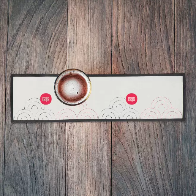 TAPIS DE BAR PERSONNALISABLE 'SOIRY'