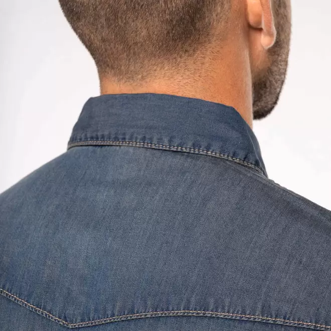 CHEMISE DENIM HOMME PERSONNALISABLE 'INDIGO RANGE'