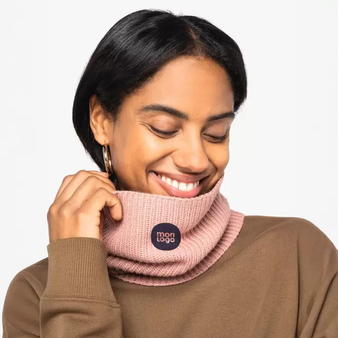 TOUR DE COU MERINOS PERSONNALISABLE 'ALPINE SPIRIT'