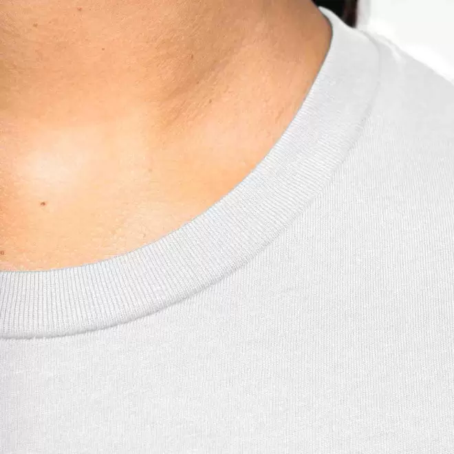 TEE SHIRT MIXTE PERSONNALISABLE 180G 'LIGNAGE BLANC'