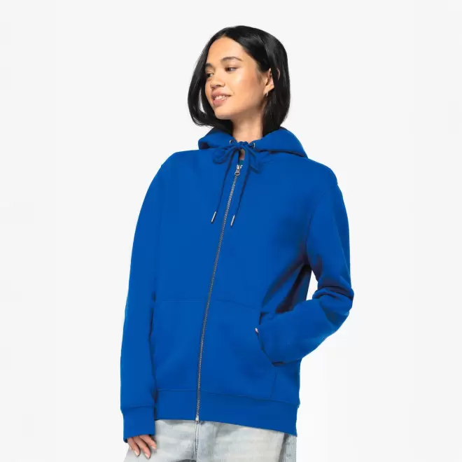 SWEAT SHIRT MIXTE ZIPPE PERSONNALISABLE 'NATIF'