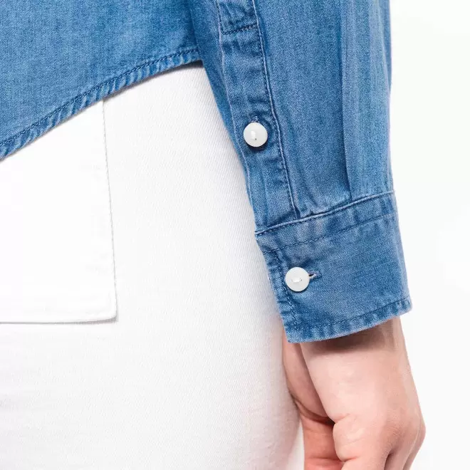 CHEMISE FEMME PERSONNALISEE 'URBAN DENIM'