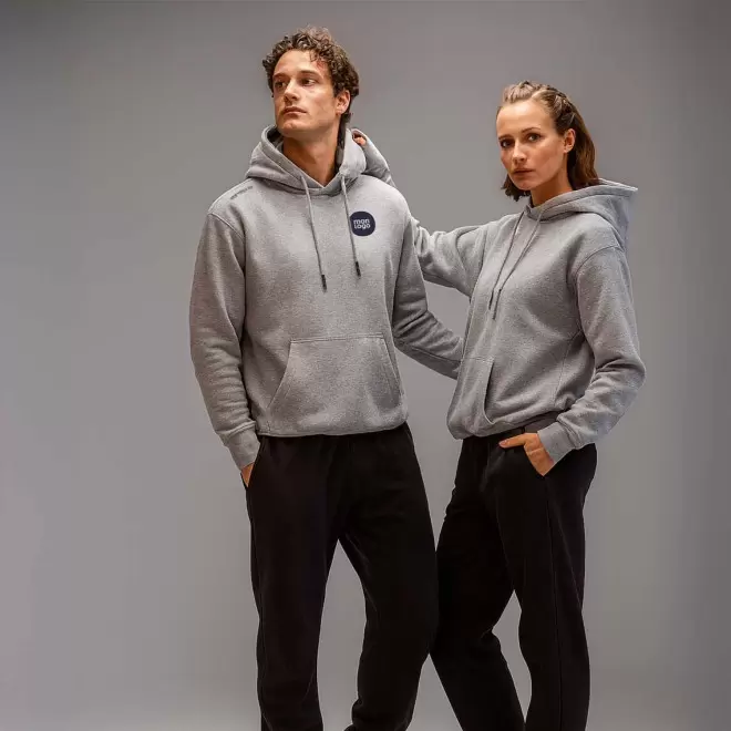 SWEATSHIRT CAPUCHE MIXTE PERSONNALISABLE 'TS'