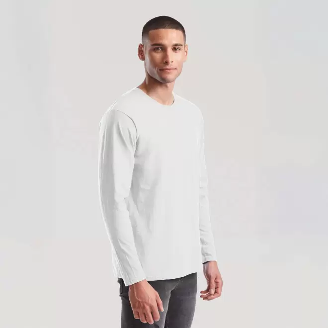 TEE SHIRT ML BLANC PERSONNALISE 'ICONIC 195 ML'