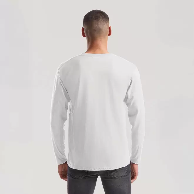 TEE SHIRT ML BLANC PERSONNALISE 'ICONIC 195 ML'