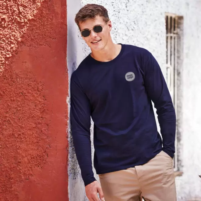 TEE SHIRT ML COULEUR PERSONNALISE 'ICONIC 195 ML'