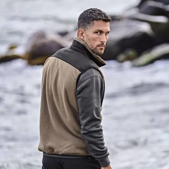 BODYWARMER POLAIRE PERSONNALISE MIXTE 'MOUNTAIN FLEECE'