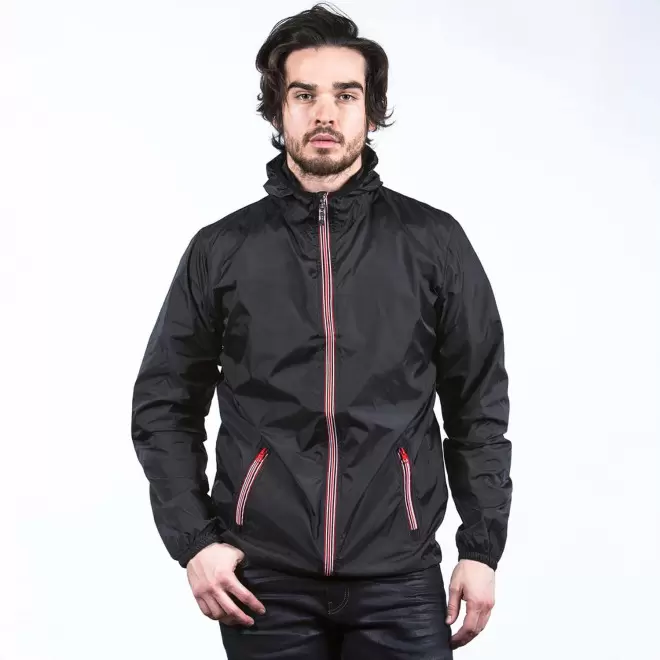 COUPE VENT MIXTE ZIP TRICOLORE PERSONNALISE 'SPEED'