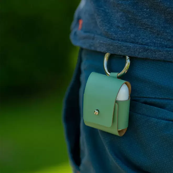ETUI AIRPODS PERSONNALISABLE CUIR RECYCLE 'ROVER'