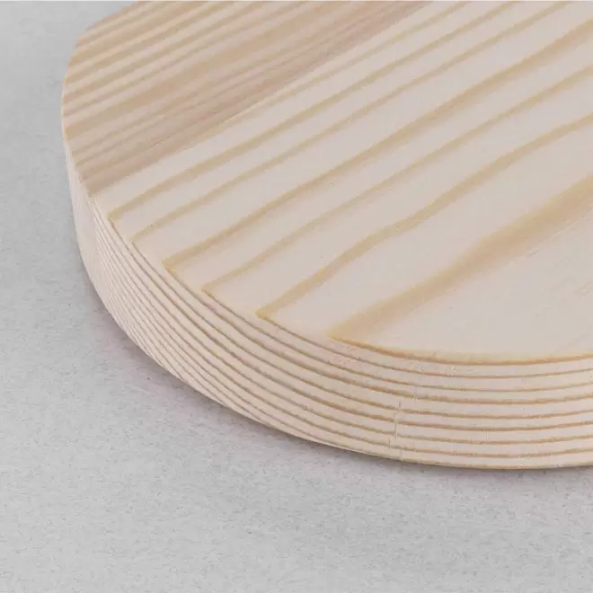 TROPHEE ROND EN BOIS PERSONNALISE 'POKAA'