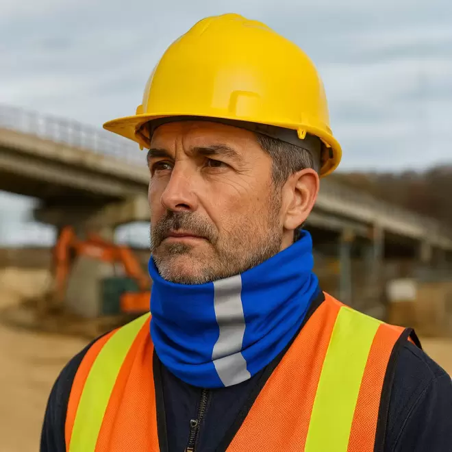 TOUR DE COU REFLECHISSANT PERSONNALISE 'FRIOLO'