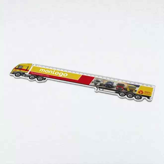 REGLE 30 CM CAMION PERSONNALISEE 'MACK'