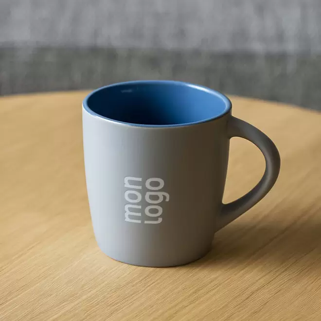 MUG CERAMIQUE BI COLOR 300ML PERSONNALISABLE 'MASHOW'
