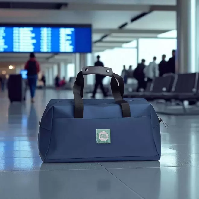 SAC DE VOYAGE PERSONNALISABLE EN PU 'SIMON'