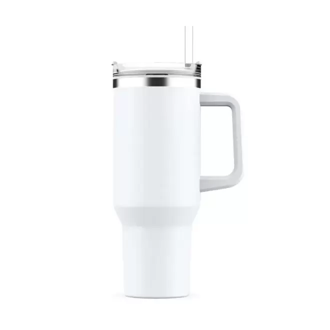 MUG RECYCLE PERSONNALISABLE 1.2L 'TENDENZE' - blanc