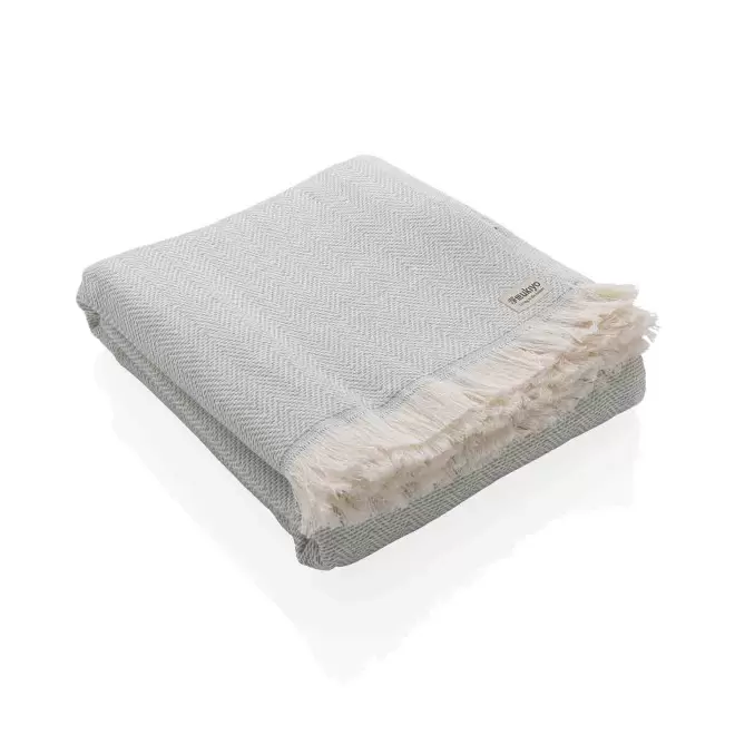 PLAID PERSONNALISÉ UKIYO® 'MIA' - vert