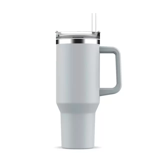 MUG RECYCLE PERSONNALISABLE 1.2L 'TENDENZE' - gris clair