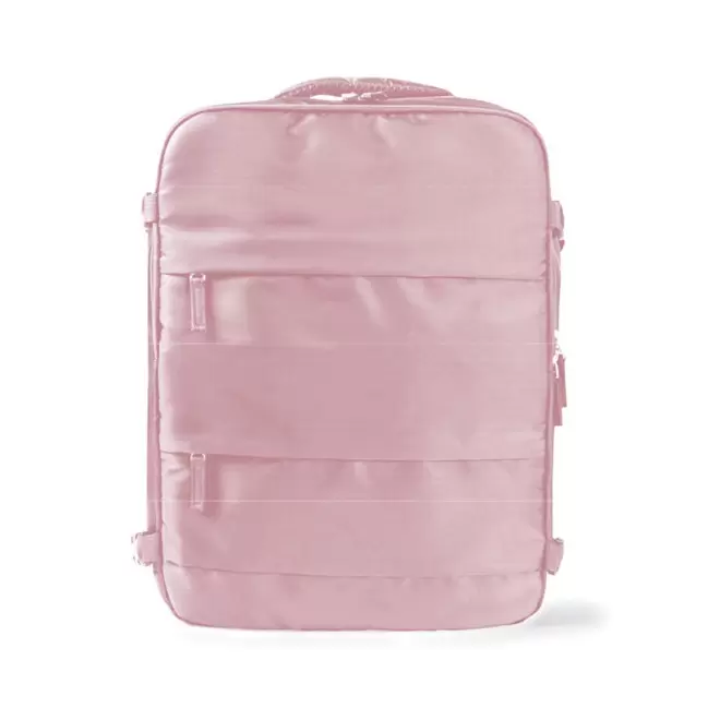 SAC A DOS CABINE PERSONNALISABLE 'RAQUEL' - rose