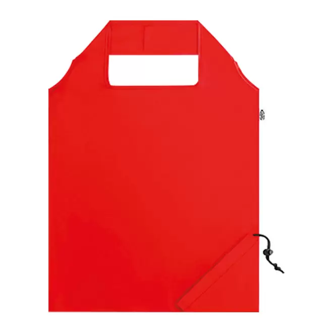 TOTE BAG PLIABLE PERSONNALISABLE 'ASIA RPET' - rouge