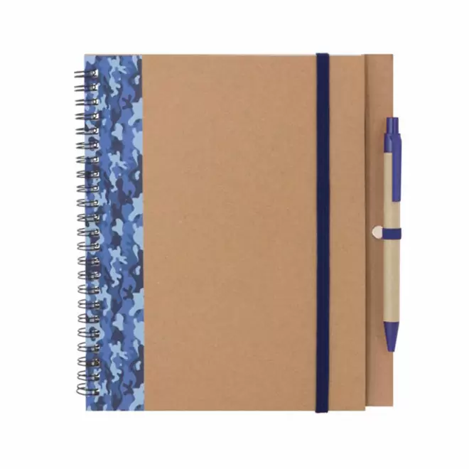 CARNET PERSONNALISABLE 'RAMSES ARMY' - camo bleu