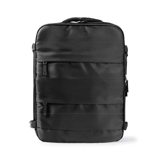 SAC A DOS CABINE PERSONNALISABLE 'RAQUEL' - noir
