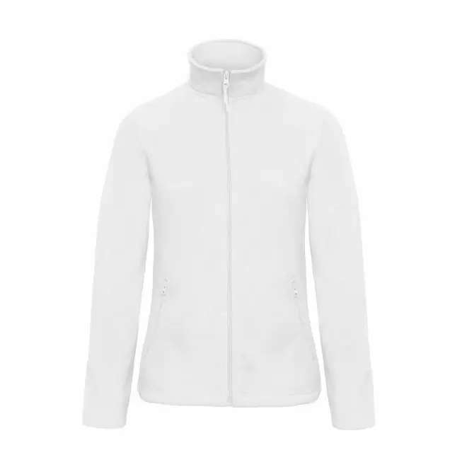 VESTE POLAIRE FEMME PERSONNALISEE 'FLORI' - blanc