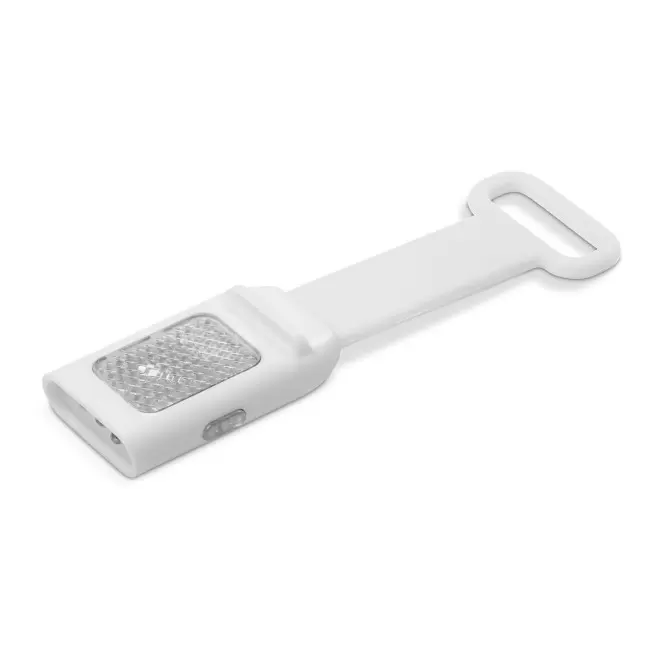 LAMPE PLIABLE POUR VELO PERSONNALISABLE 'LUZI' - blanc