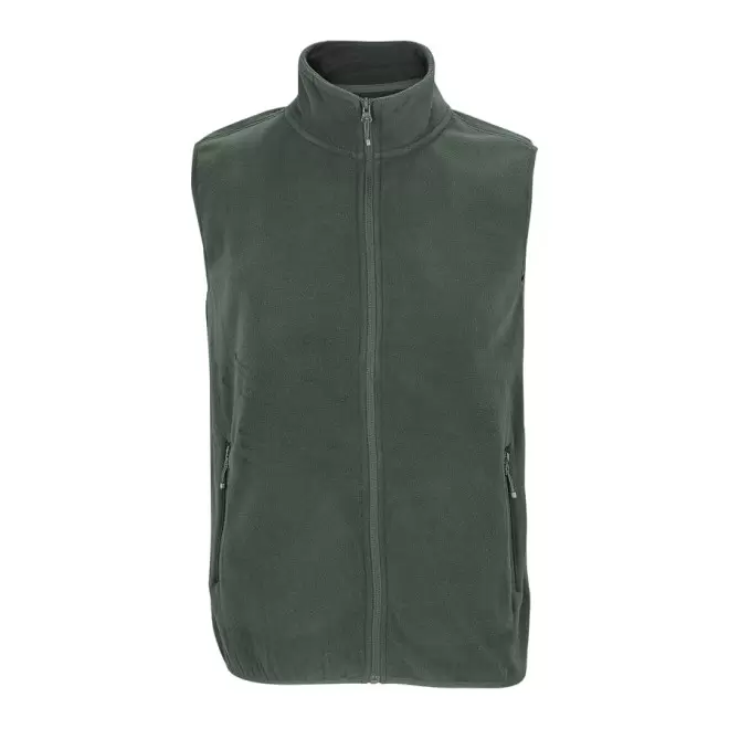 VESTE POLAIRE PERSONNALISÉE SANS MANCHE 'FACTOR' - vert forêt