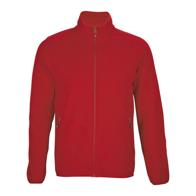 VESTE POLAIRE HOMME PERSONNALISÉE 'FACTOR MEN' - rouge