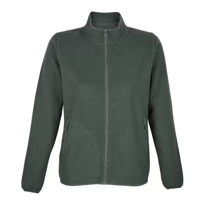 VESTE POLAIRE FEMME PERSONNALISÉE 'FACTOR WOMEN'  - vert forêt