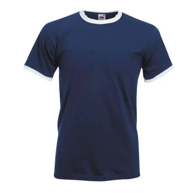 TEE-SHIRT MIXTE PERSONNALISÉ 'JOHN' - marine
