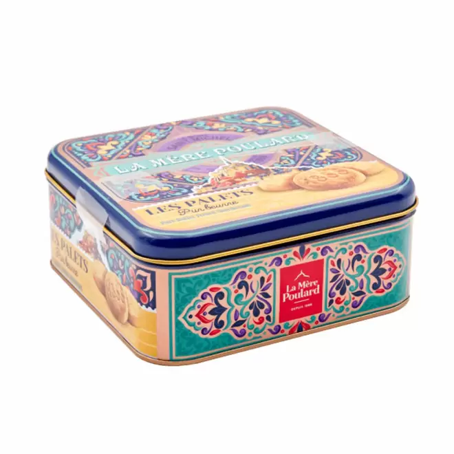 COFFRET BISCUITS PERSONNALISE LA MERE POULARD® 250G - palets