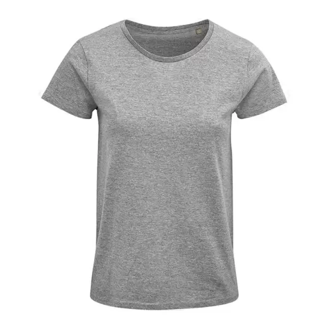 TEE-SHIRT PERSONNALISABLE FEMME 'CRUSADER' 150 GR/M² - gris chiné