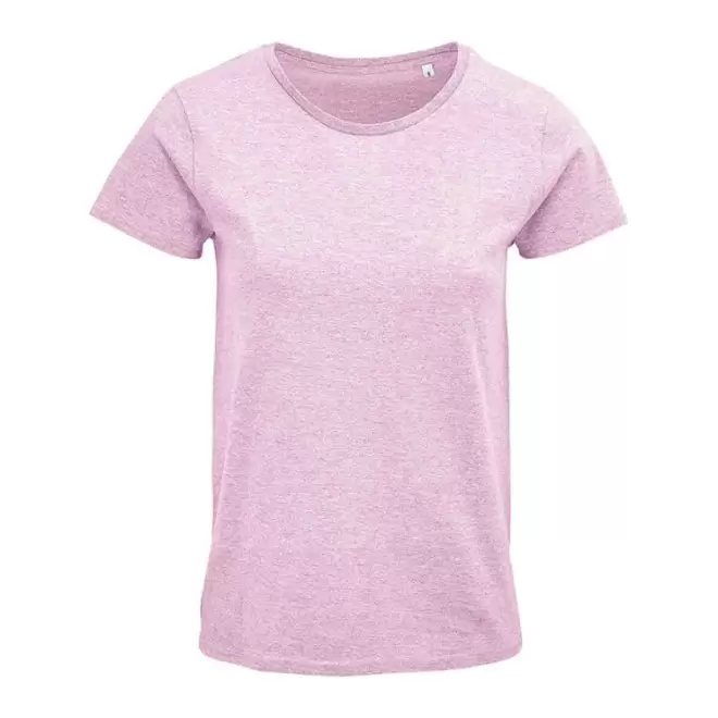 TEE-SHIRT PERSONNALISABLE FEMME 'CRUSADER' 150 GR/M² - rose chiné